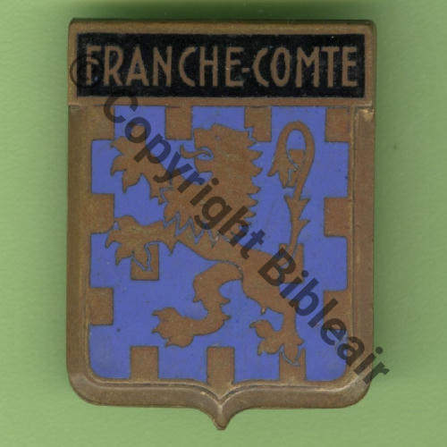 A1080 1955+ NH ET FRANCHE COMTE  COURTOIS Repub 2Arcs de cercle Bol Dos lisse Src.Y.GENTY 